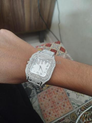Montre homme style luxe argenté - 2