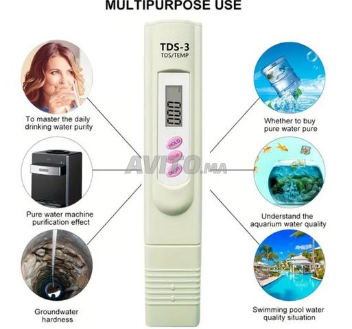Pour mesurer la qualité de l'eau - TDS3 - 2