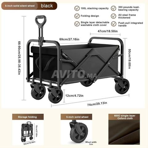 Chariot de jardin pliable - 2