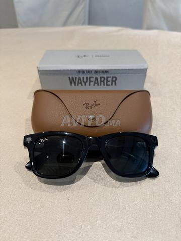 🕶️ LUNETTES DE SOLEIL RAY-BAN META WAYFARER — 3000 DH 🔥