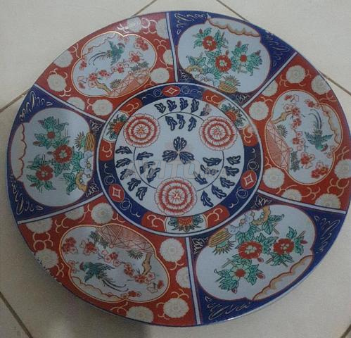 Assiette paon authentique - 2