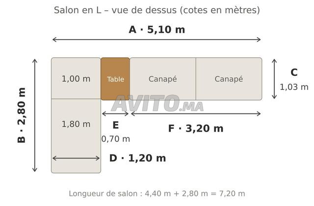 Salon moderne en L - 2