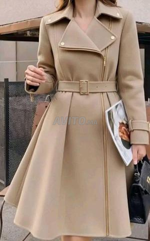 Robe manteau avec ceinture - 2