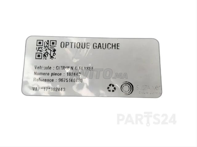 Optique gauche C-Elysée 2013 - 2