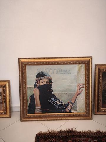 Superbe paire de tableaux orientalistes encadrés. - 2