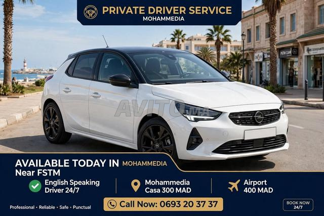 Chauffeur privé Mohammedia dispo maintenant*
Opel 2025 clim - 0693203737