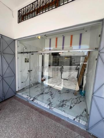 باب محل زجاج مقسّى وستانلس ستيل 304 - 2