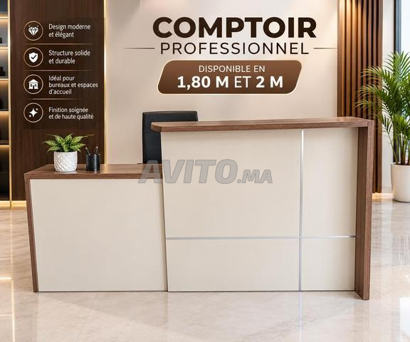 Comptoir de bureau disponible