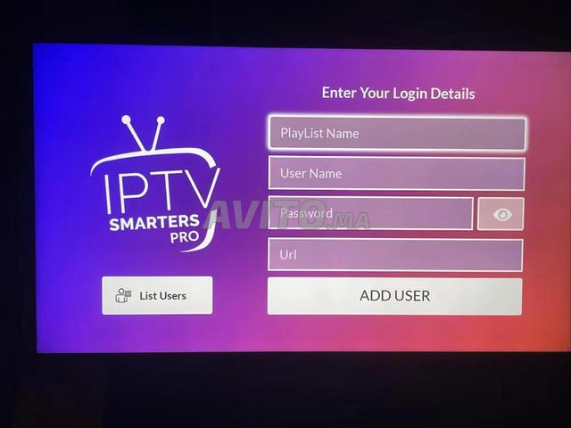 Abonnement D'IPTV 12 Mois 4k HEVC PR - 2