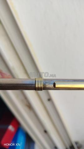 Stylo bille en argent 925 et pièces en or 18 carats - 2