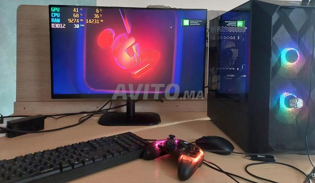إعداد ألعاب كمبيوتر Ryzen 5600 RTX 3060 12GB QHD - 2