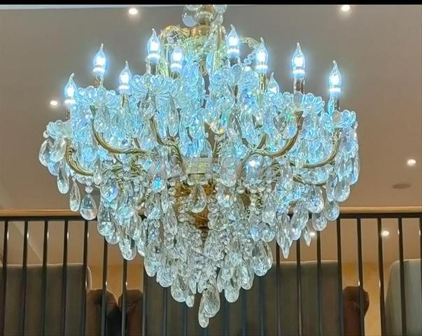 Lustre artisanal en cristal - 2