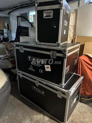 3 flight cases professionnels – DJ/son/lumière/bar - 2