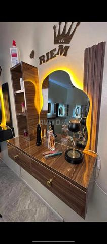 Coiffeuse élégante chic avec nom personnalisé - 2