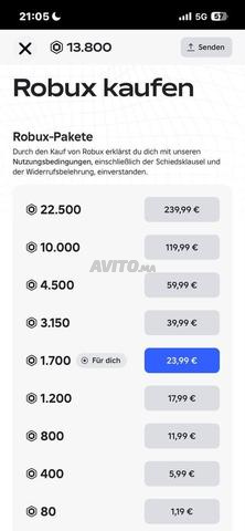 Compte Roblox à vendre - 2