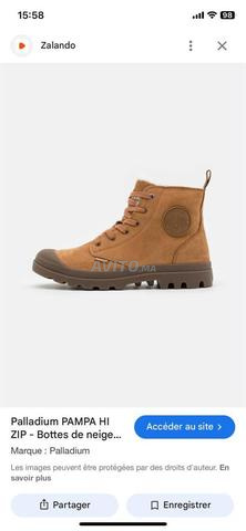 Chaussure chasse randonnée Palladium