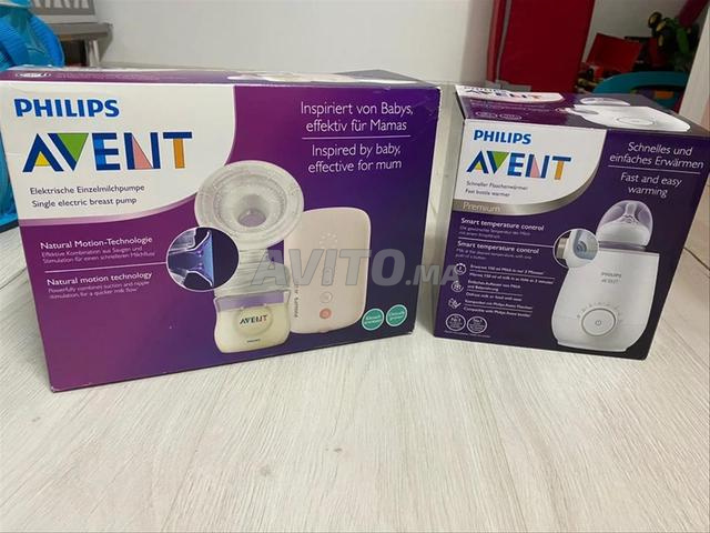 Kit Tire-lait Électrique et chauffe biberon Avent