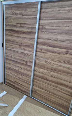 Placard mdf porte coulisse