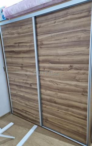 Placard mdf porte coulisse - 2