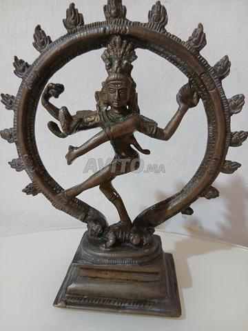 Statue Shiva Nataraja cuivre 20cm - 2