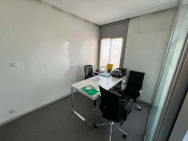 Bureau aménagé – Angle Abdelmoumen & Anoual 123m2 - 2