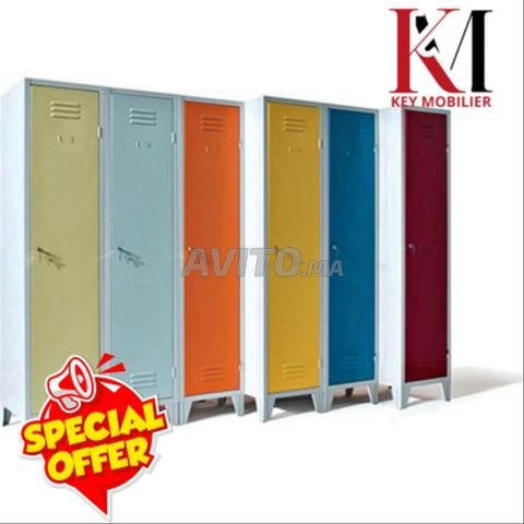 VESTIAIRES MÉTALLIQUES - PRIX USINE - 2