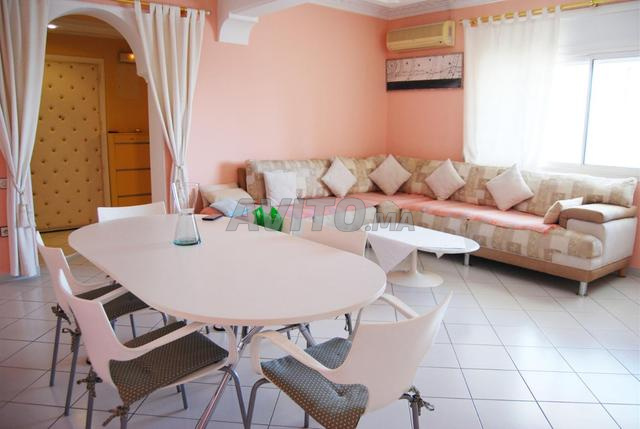 Appartement meublé ensoleillé 4 façades