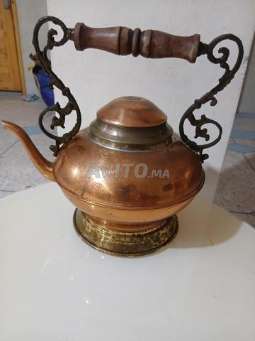 Carafe en cuivre rouge ancien - 2