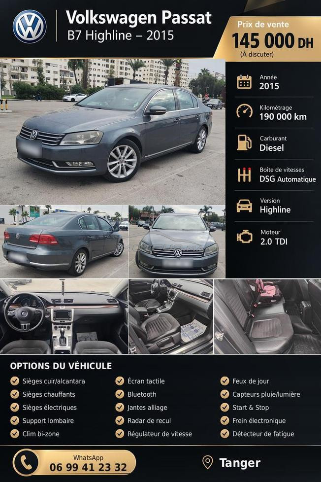 Volkswagen Passat b7 highline