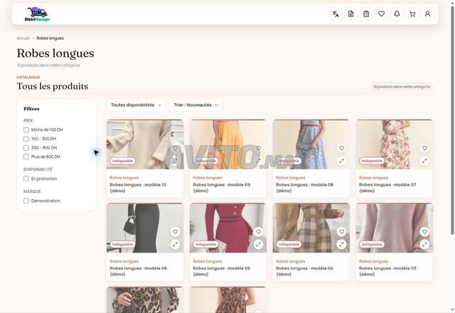 Site professionnel & Espace admin complet - 2