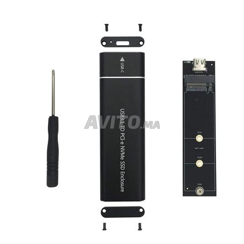 Boîtier externe Etzin M.2 SSD vers USB3.1 NVMe - 2