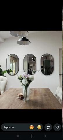 Miroir mural ovale très chic 👌🏼 - 2