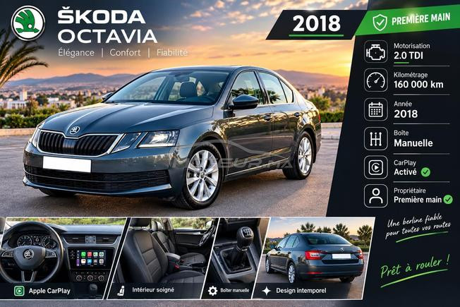 skoda octavia première main ✋