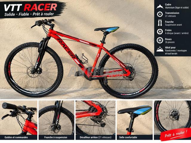 VTT RACER 29 pouces – Bon état – Freins à disque - 2