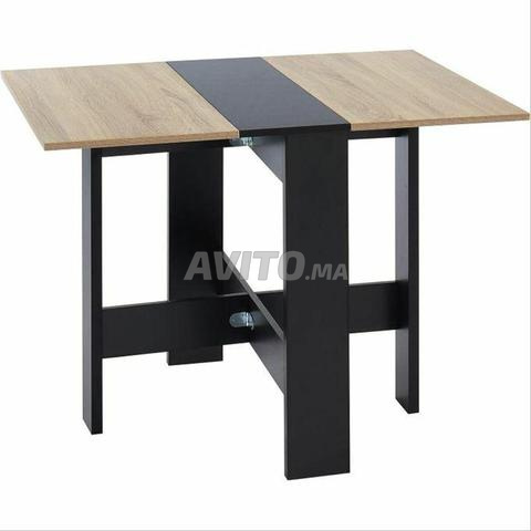 Table pliante 130 cm bois MDF 18mm - Livraison gratuite - 2