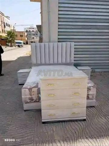 Chambre à coucher pack ✅ Matelas confortable - 2