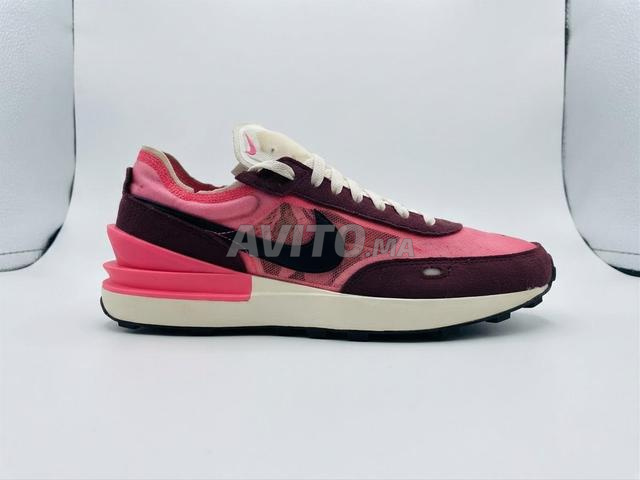 Nike Waffle One – Taille 42 – Rose et Bordeaux - 2