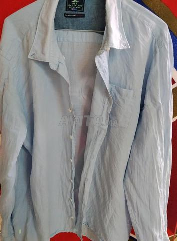 Chemise. Coton et laine, style 'chebiya', XL - 2
