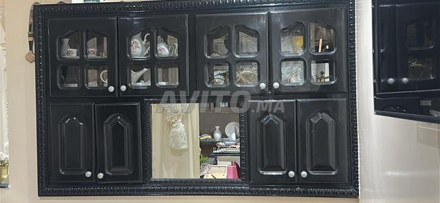 À vendre grand meuble vitrine en bois - 2