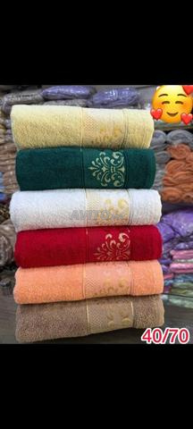 🔥💝 Serviette de bain. 100% Coton authentique. Lot de 6 pièces🔥💝 - 2