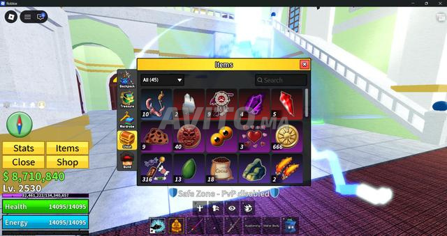 COMPTE ROBLOX LVL2500 KITSUNE PERMANENT - 2