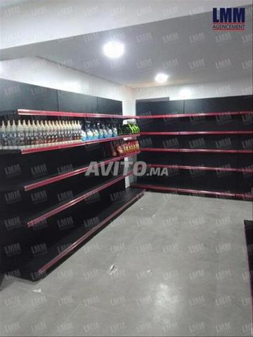 GOンドOLE MURALE MODULABLE – RAYONNAGE MAGASIN - 2