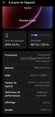 Oppo A5 Pro 256GB 8RAM - 2