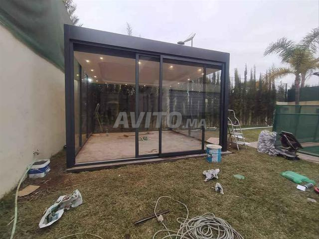 Pergola Fermée en Aluminium & Verre - 2