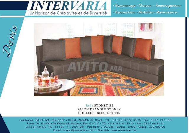 CANAPÉ CONFORTABLE – SALON SN - 2