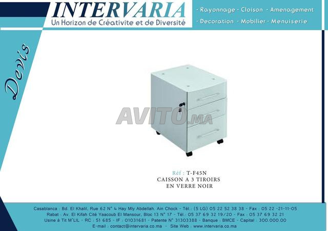 CAISSON DE BUREAU – RANGEMENT SN - 2