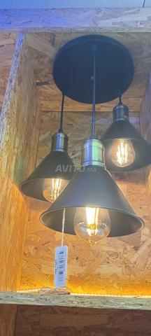 Superbe lustre noir - 2