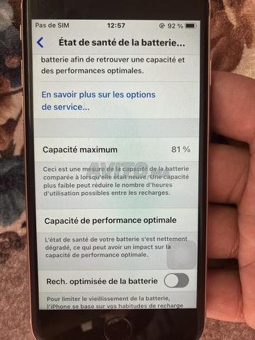 iPhone 8 normal, prix 550 dirhams, bouton home ne fonctionne pas - 2