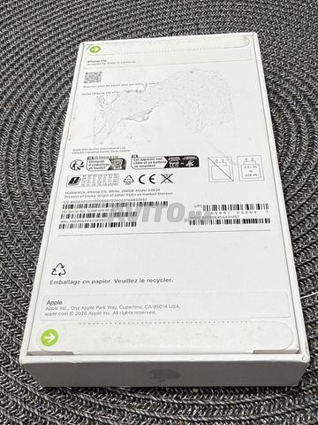 iPhone 17e 256Go Blanc Neuf Européen - 2