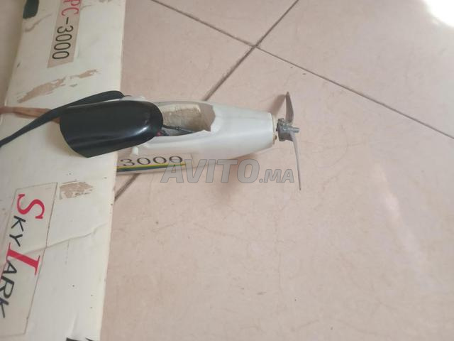 هيكل طائرة بمحرك تيار مستمر وسيرفو - 2
